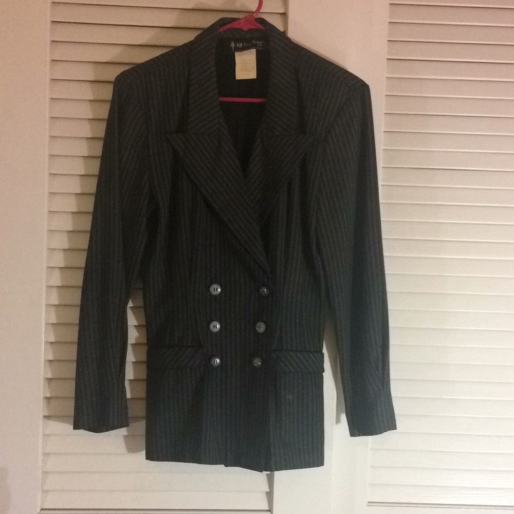 Striped blazer